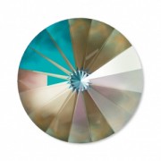 Cabochon PureCrystal 1122 Rivoli 12 mm Crystal Army Green DeLite x1|raw }}