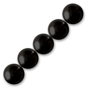 Perles nacrées PureCrystal 5810 2 mm Mystick Black Pearl x20