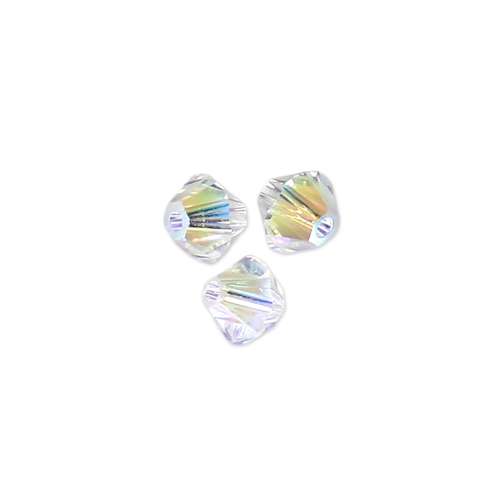 100 Toupies En Cristal 4 Mm Couleur Hyacinthe - Pour Bijoux Et Créations DIY