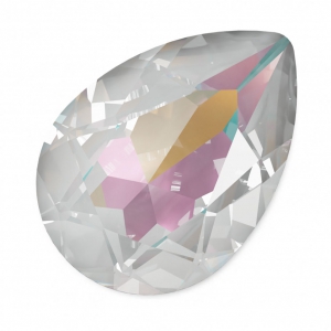 Cabochon PureCrystal 4320 14x10 mm Crystal Light Grey DeLite x1