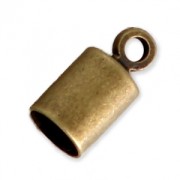 Embouts cylindriques pour cordon 3.5 mm bronze x10|raw }}