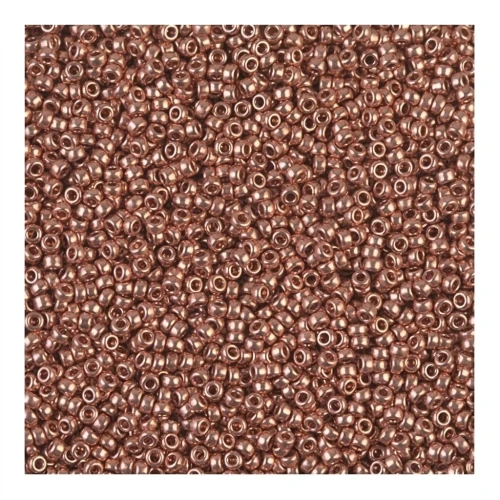 Rocaille Miyuki 15/0 187 - Copper Plated x5g