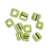 Cubes Miyuki 1.8 mm SB18-0014 - Chartreuse Silver Lined x10g