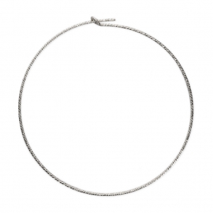 Créoles diamantées à décorer 45 mm en Argent 925 x2