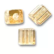 Cubes Miyuki 4 mm SB4-2439- Luster Light Smoky Topaz Gold x10g