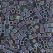 Cubes Miyuki 3 mm SB3-401FR - Black Mat AB x10g