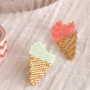 Base pour réaliser un Pin's - 6 mm doré à l'or fin x1