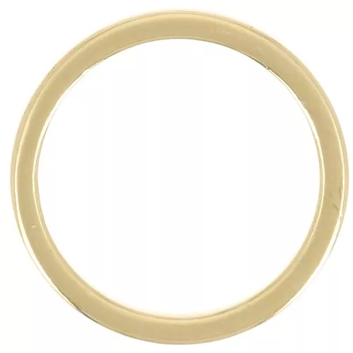 Anneau de montage et tissage rond 12 mm - Doré x1