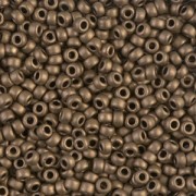 Rocaille Miyuki 11/0 2006 - Mat Metallic Dark Bronze x100g