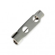 Support de broche 15.5 mm rhodié x1|raw }}