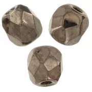 Facettes 3 mm Jet Gold x50
