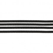 Fil élastique uni pour création DIY 1.3 mm Noir x 1 m|raw }}