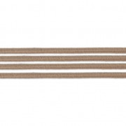 Fil élastique uni pour création DIY 1.3 mm Beige x 1 m