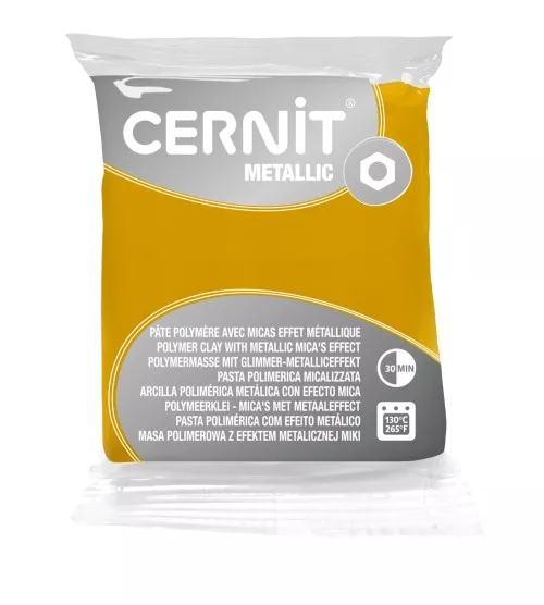 Pâte Cernit Metallic Or 56gr (n°050)