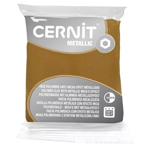 Pâte Cernit Metallic Or Riche 56gr (n°053)