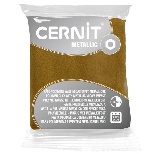 Pâte Cernit Metallic Or Antique 56gr (n°055)