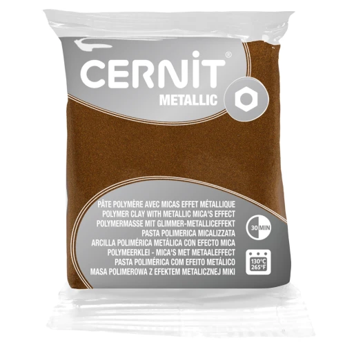 Pâte Cernit Metallic Bronze Antique 56gr (n°059)