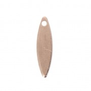 Sequins gouttes lisses 15 mm doré rose x10|raw }}