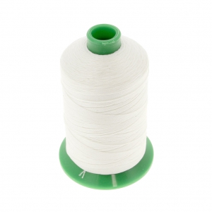 Fil en polyester Vega taille 30 Blanc n°100 x450m