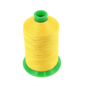 Fil en polyester Vega taille 30 Jaune n°308 x450m
