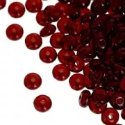 Pastilles en verre 4 mm Siam x50