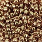 Rocaille Toho 8/0 TO8R0421 - Transparent Pink Gold Luster x8g