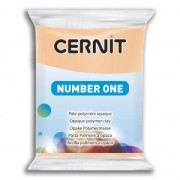 Pâte Cernit Number One opaque 56gr Pêche (n°423)