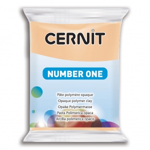 Pâte Cernit Number One Opaque - Pêche (n°423) x56gr