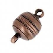 Fermoir aimanté 14x8 mm cuivré vieilli x1|raw }}