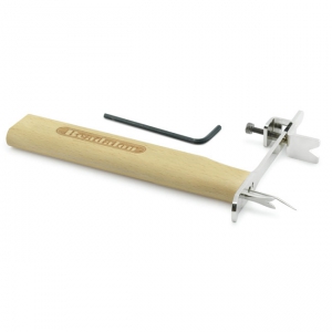 Outil pour faire des noeuds à espacement uniforme et réglable