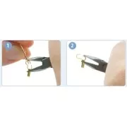 Connecteur double Quick Links 9.5x2.5 mm Placage Argent fin x42