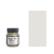 Poudre de mica pour la pâte polymère Pearl Ex Silver n°663 x3g|raw }}