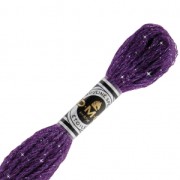 Fil à broder DMC Mouliné Etoile 617 Aubergine (C550) x8m|raw }}