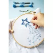 Fil à broder DMC Mouliné Etoile 617 Orange (C740) x8m