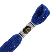 Fil à broder DMC Mouliné Etoile 617 Dark Indigo (C820) x8m