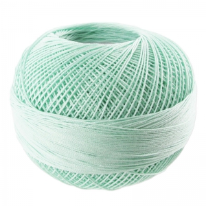 Fil de coton Lizbeth taille 80 Light Seagreen n°686 x168m