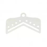 Embout pour tissage de perles Miyuki 11/0 exclu Perles & co 18mm éthnique Arg 925