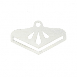 Embout pour tissage de perles Miyuki 11/0 exclu Perles&co 18 mm bohème Argent 925