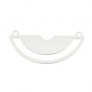 Intercalaire pour bijoux & tissage perles Miyuki 11/0 by Perles&co 11x24mm Arg 925