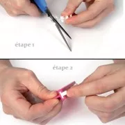 Réglette tampon alphabet pour pâte polymère