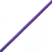 Fil élastique uni pour création DIY 2 mm Violet x 1 m