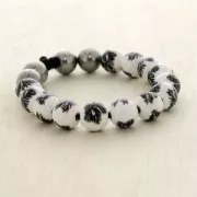 Fil élastique uni pour création DIY 2 mm Noir x 1 m