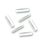 Perles rocailles Preciosa  tubes 4x1 mm Crystal Lustré x20g