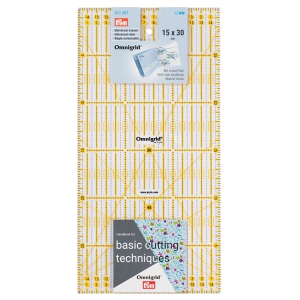 Règle Universelle Omnigrid Prym 10x45 Cm - Parfaite Pour Patchwork, Couture & Découpe Précise