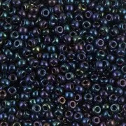Rocaille Miyuki 8/0 452 - Dark Blue Iris Metallic x8g