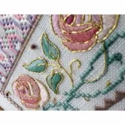 Fil métallisé Kreinik pour la broderie d'or - taille 7 - Gold (002J) x10m