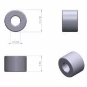 Rocailles Matubo 11/0 - 2.10 mm Crystal Picasso x10g