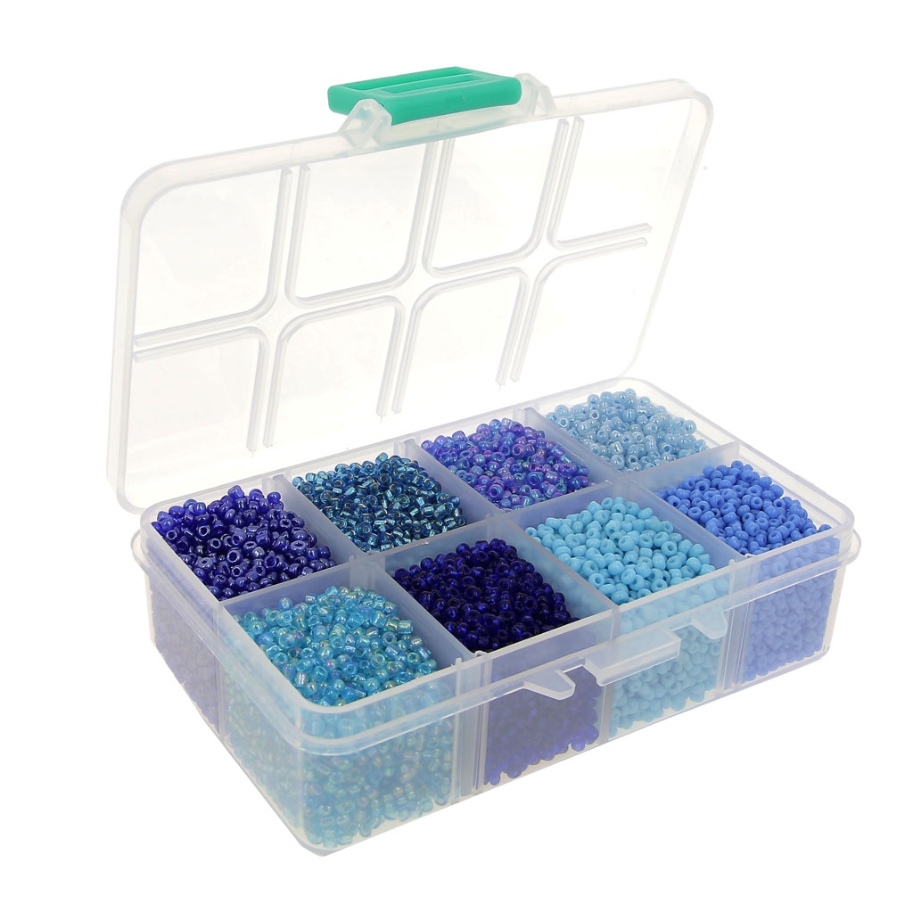 Perles De Rocaille Rondes 2 Mm (12/0) - Couleur Au Choix - Lot