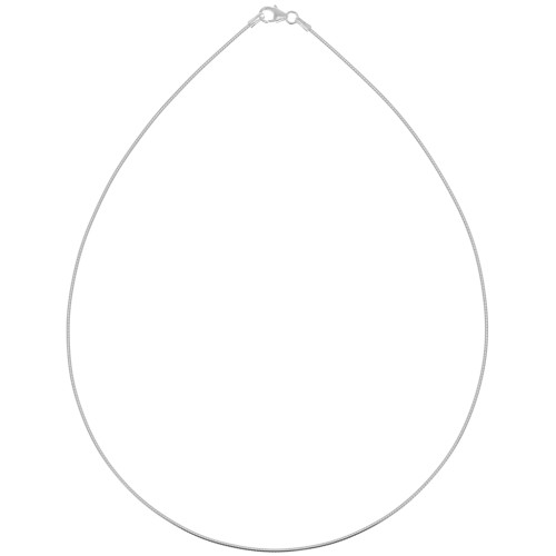 Tour de cou chaîne maille oméga - 1.2 mm en Argent 925 x40 cm