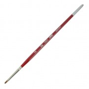 Pinceau Iris usé bombé en polyamide doré - n°2 x1